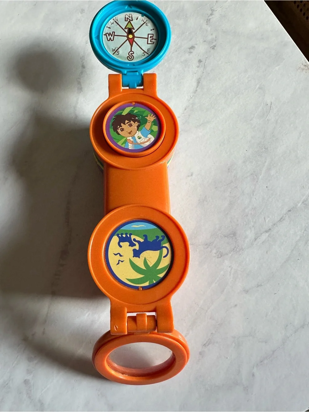 2006 Nickelodeon Go Diego Go! Series Talking 5-in-1 Rescue Tool compass works